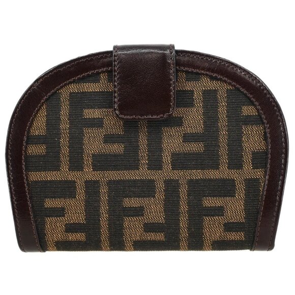 Fendi Brown Zucca Wallet Purse - Picture 1 of 8